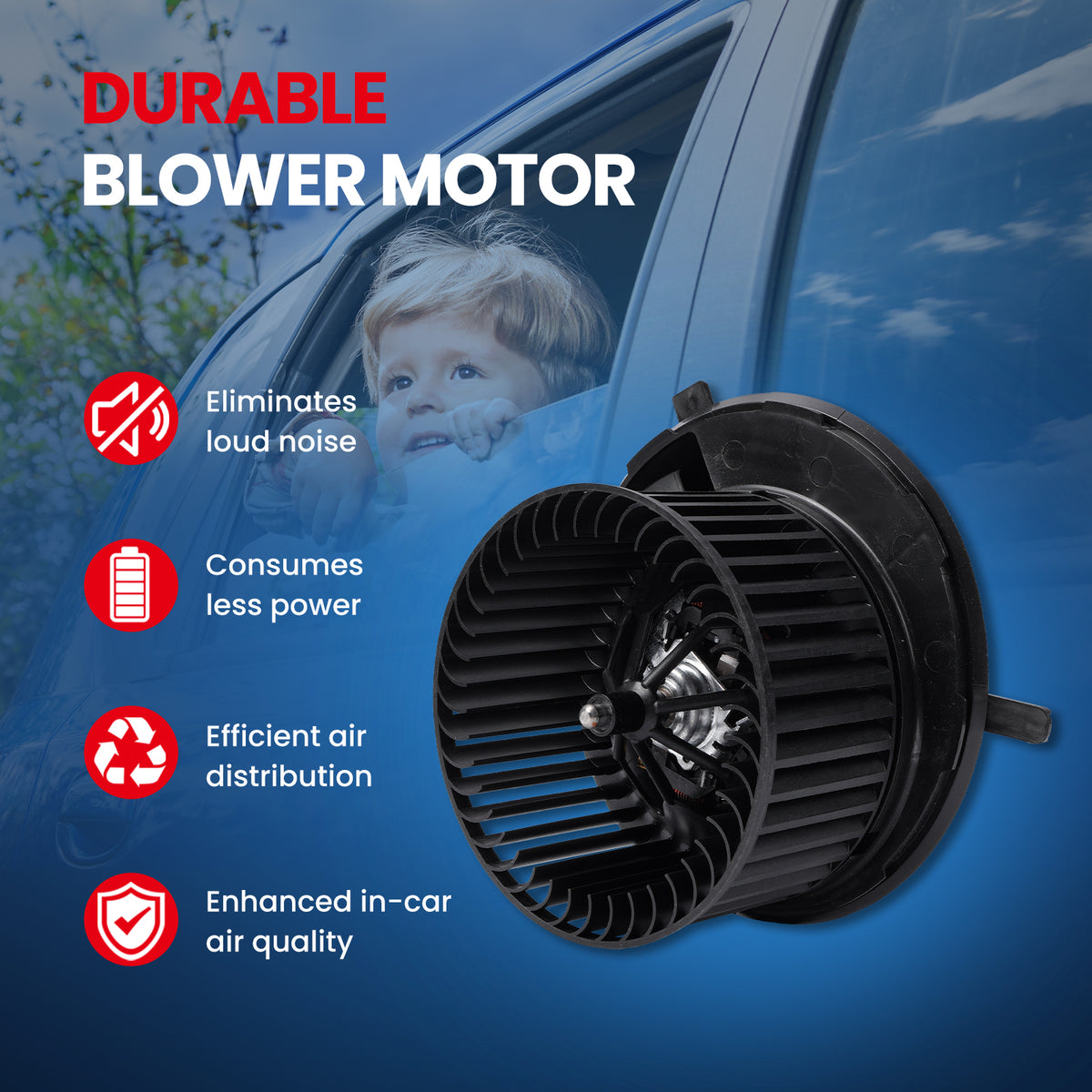 MOCA HVAC Blower Motor - BM4678