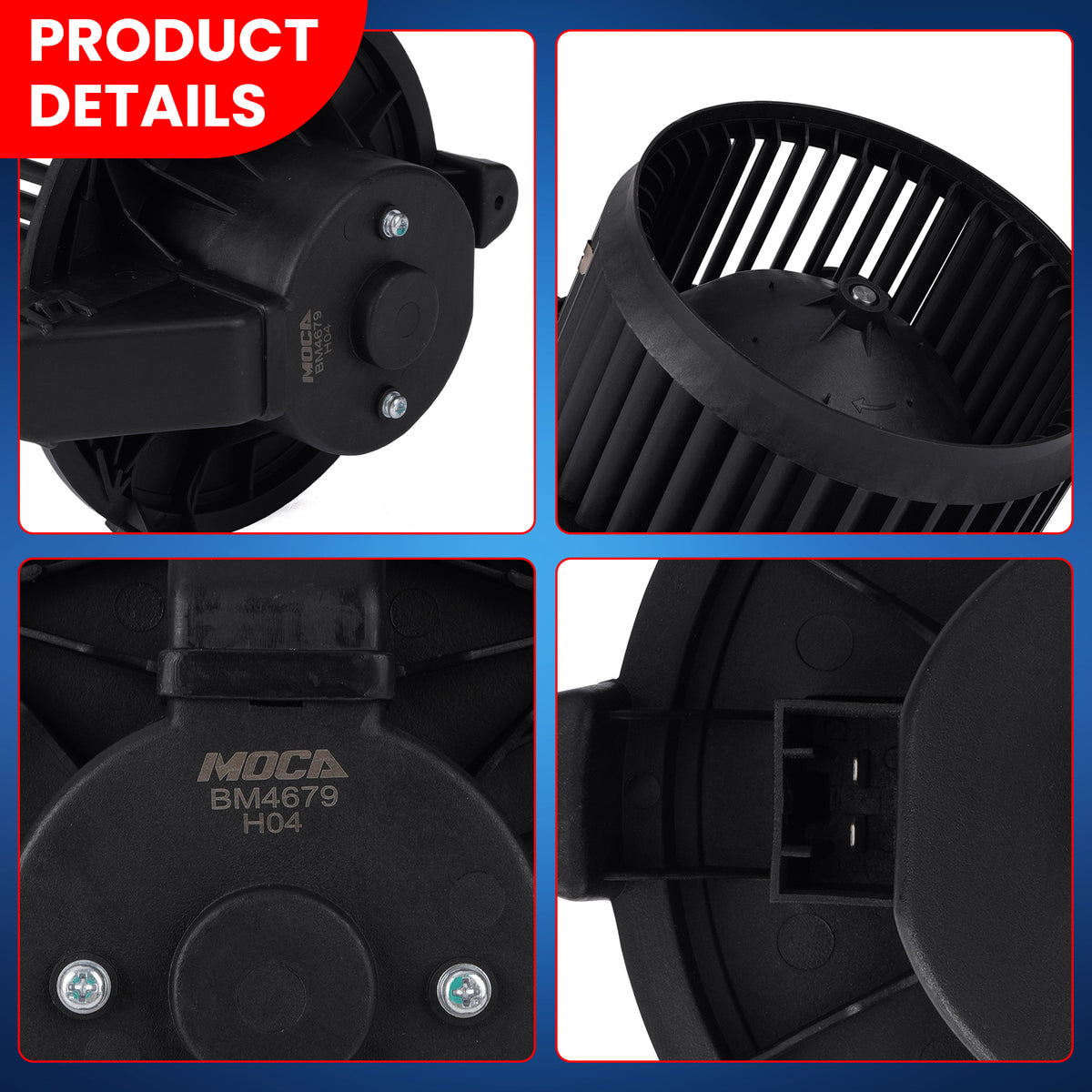 MOCA HVAC Blower Motor - BM4679