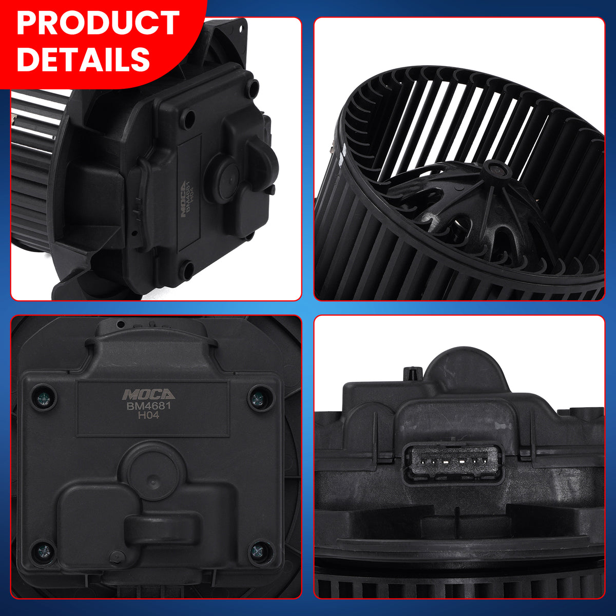 MOCA HVAC Blower Motor - BM4681
