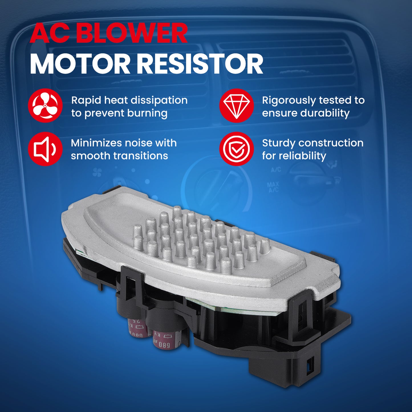 MOCA HVAC Blower Motor Resistor - BMR0082