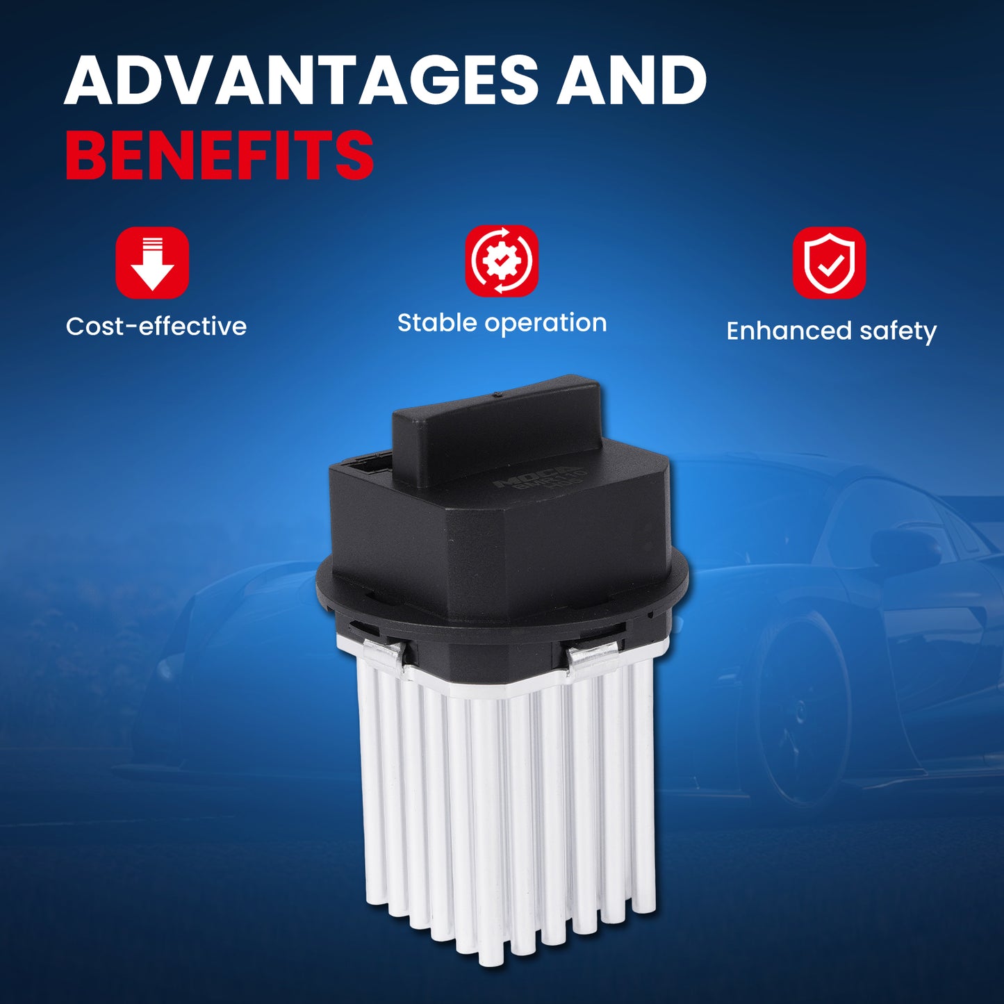 MOCA HVAC Blower Motor Resistor - BMR110