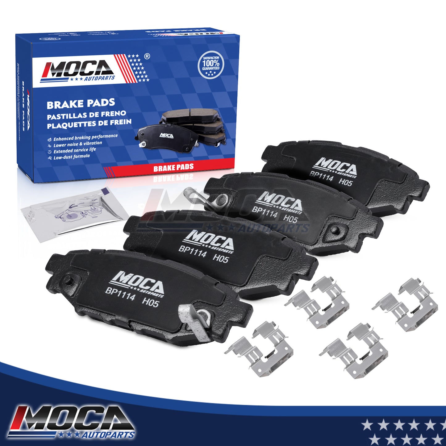 MOCA Disc Brake Pads - BP1114