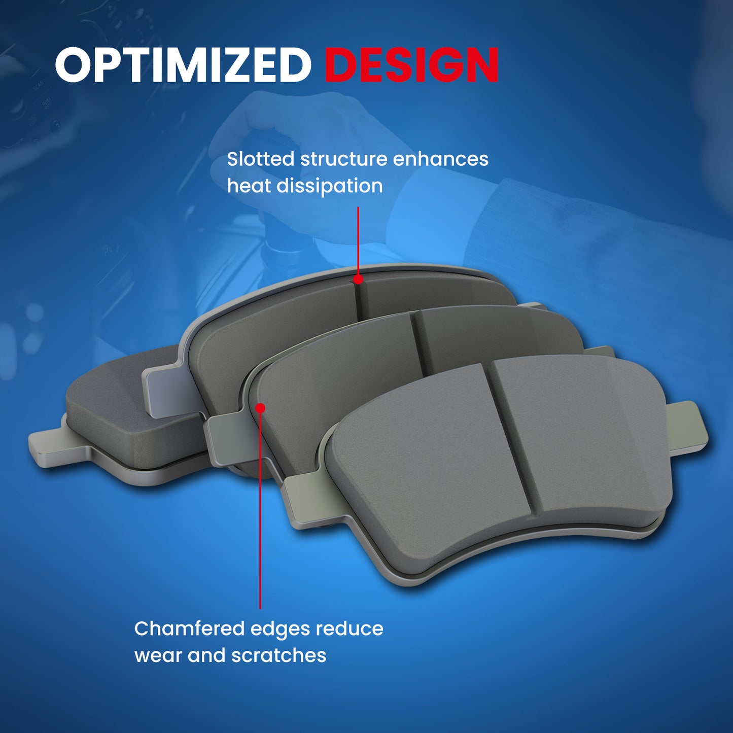 MOCA Disc Brake Pads - BP1114