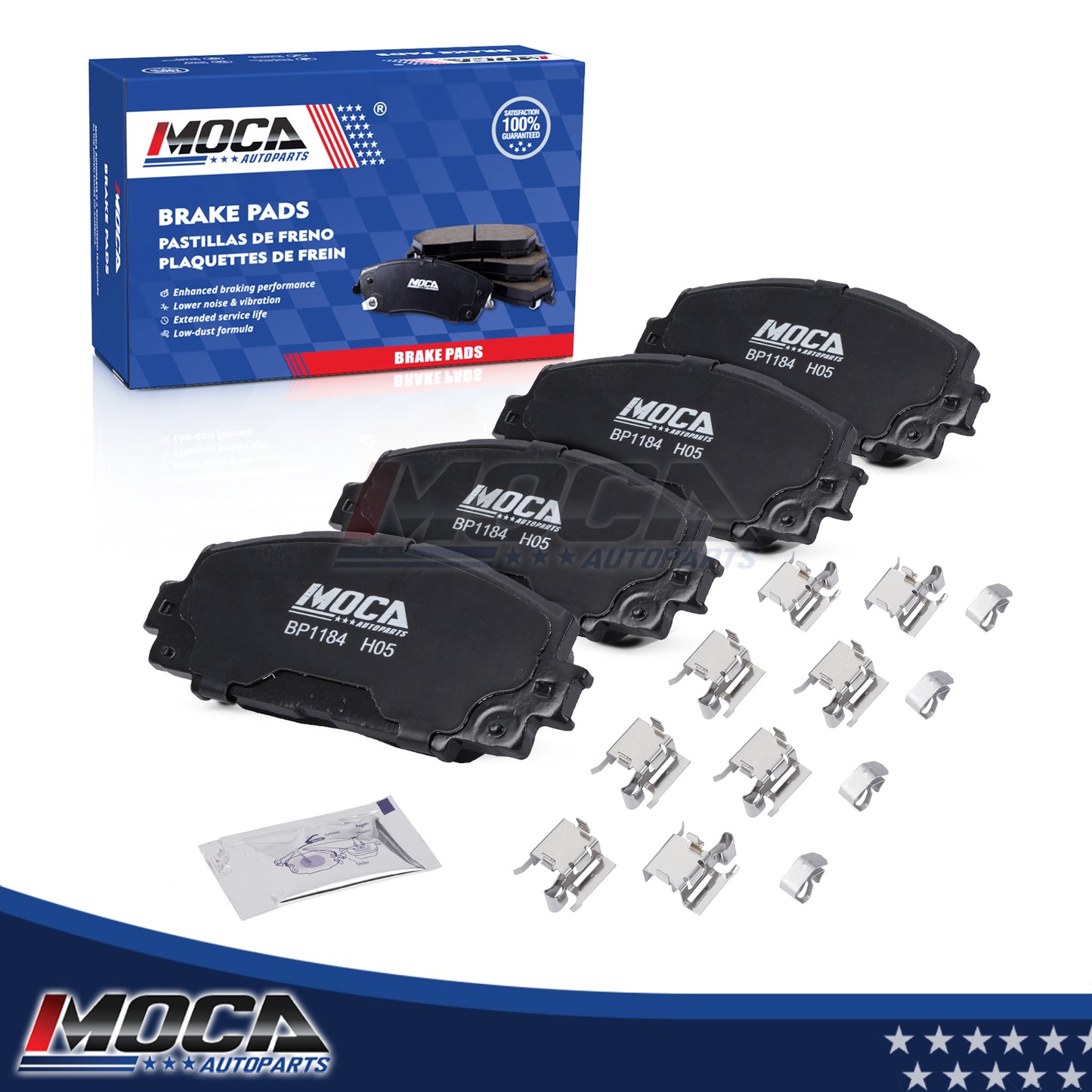 MOCA Disc Brake Pads - BP1184