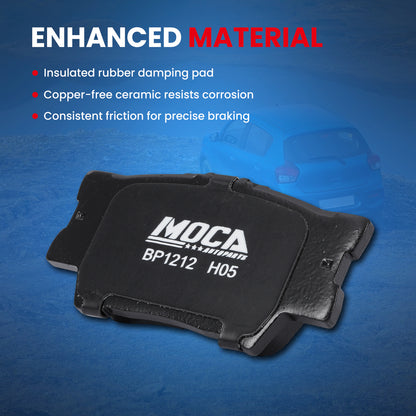 MOCA Disc Brake Pads - BP1212