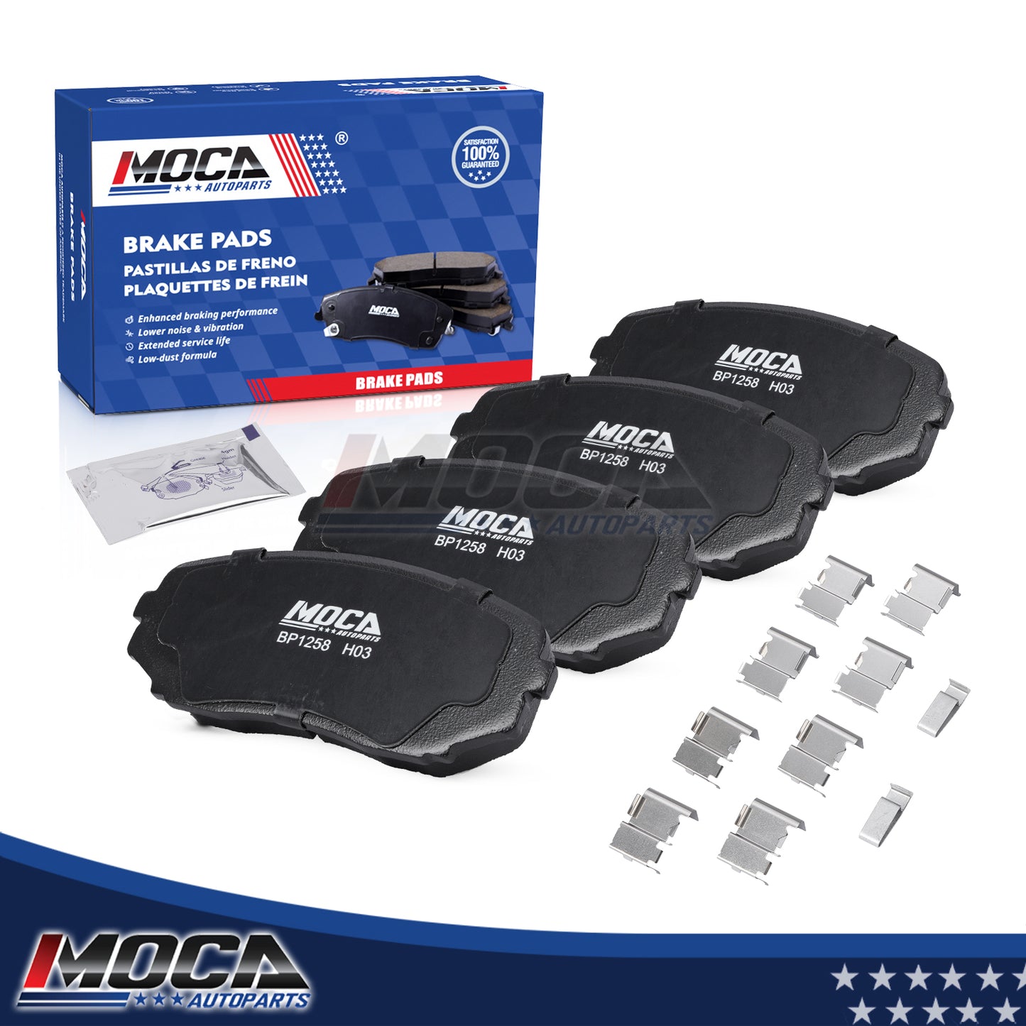 MOCA Disc Brake Pads - BP1258