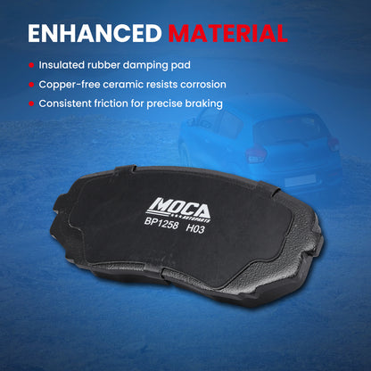 MOCA Disc Brake Pads - BP1258