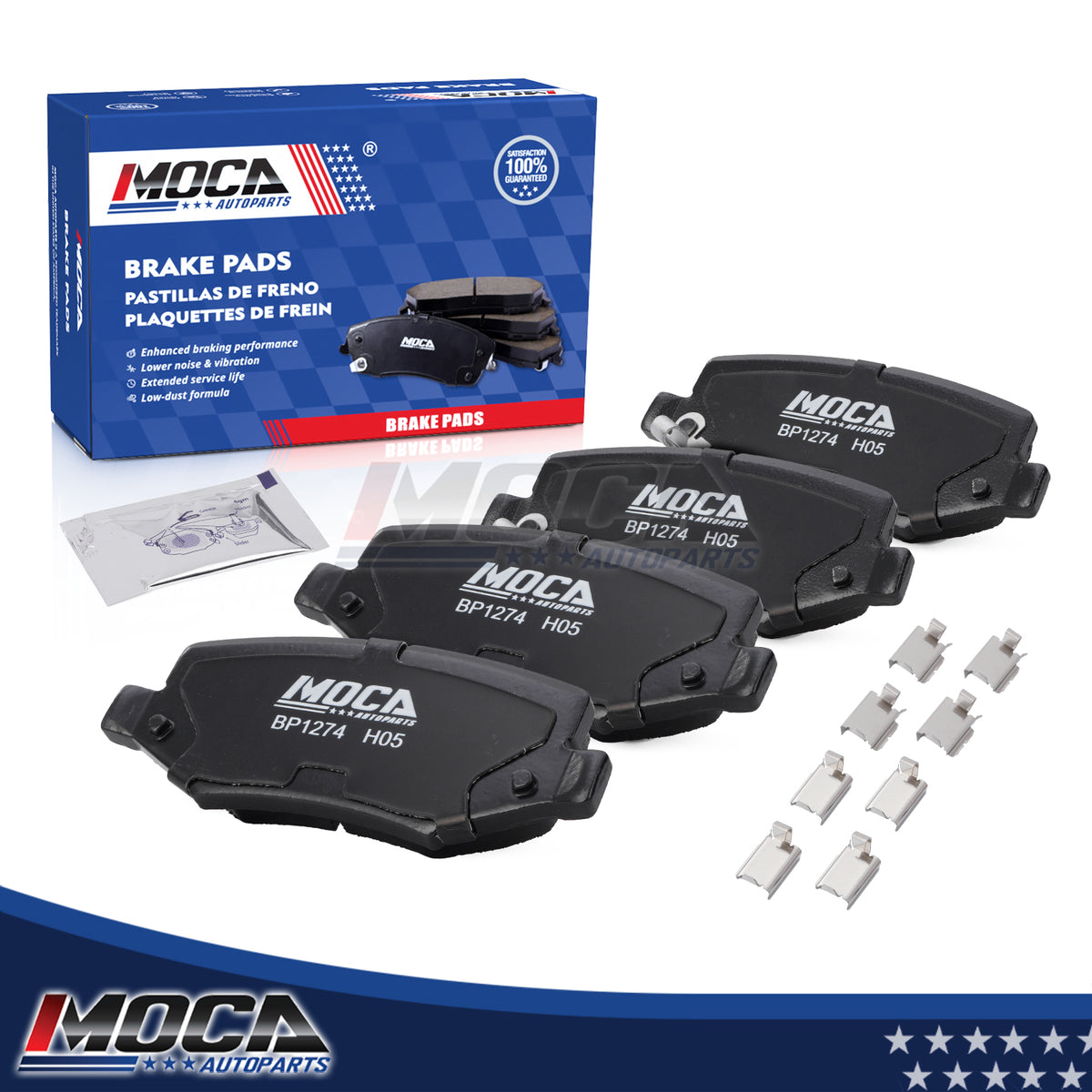 MOCA Disc Brake Pads - BP1274