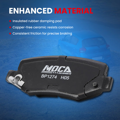 MOCA Disc Brake Pads - BP1274