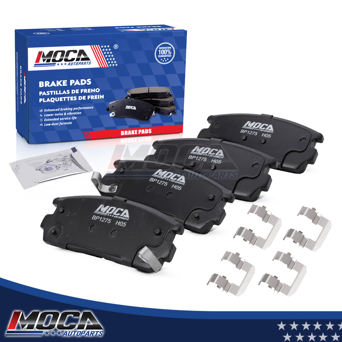 MOCA Disc Brake Pads - BP1275