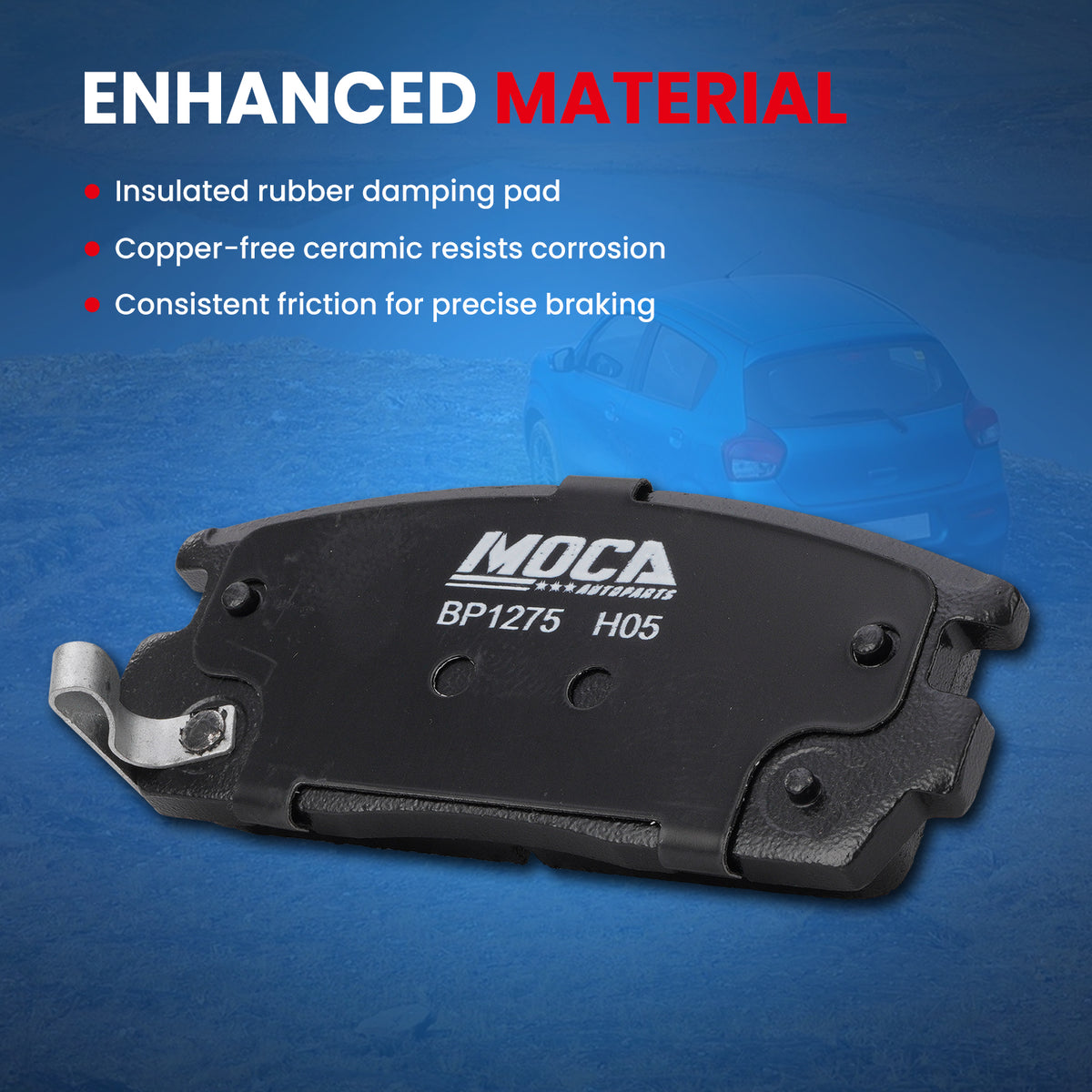 MOCA Disc Brake Pads - BP1275