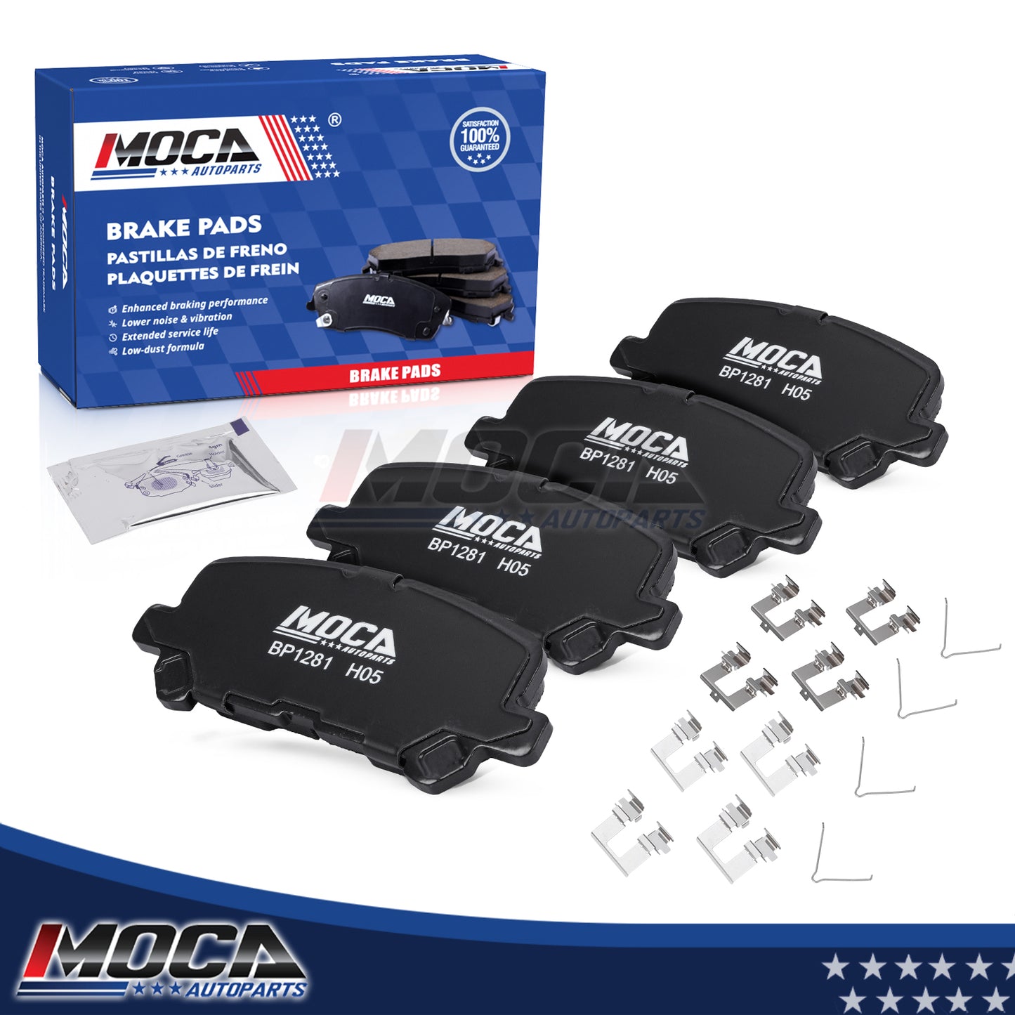 MOCA Disc Brake Pads - BP1281