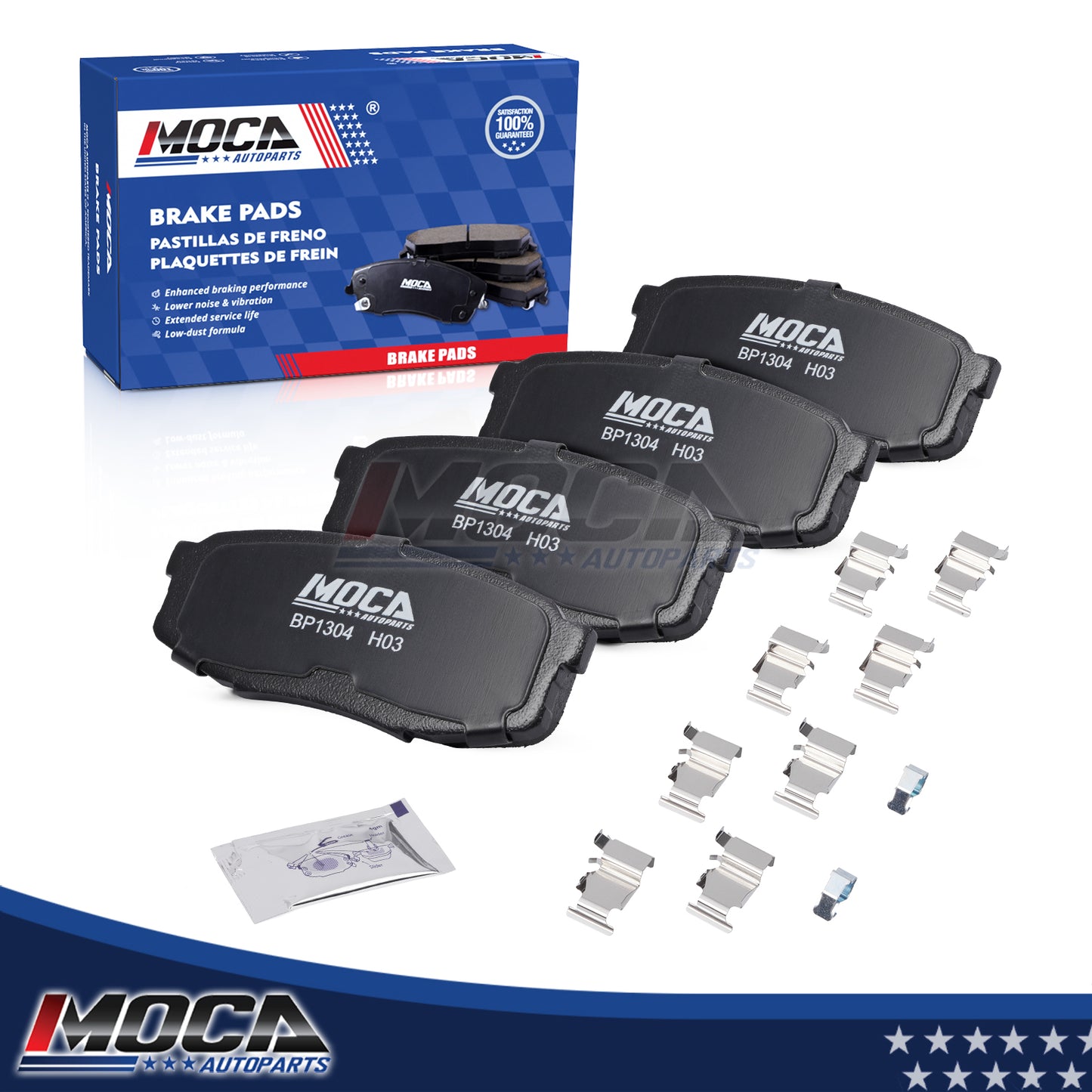 MOCA Disc Brake Pads - BP1304
