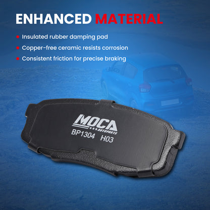 MOCA Disc Brake Pads - BP1304