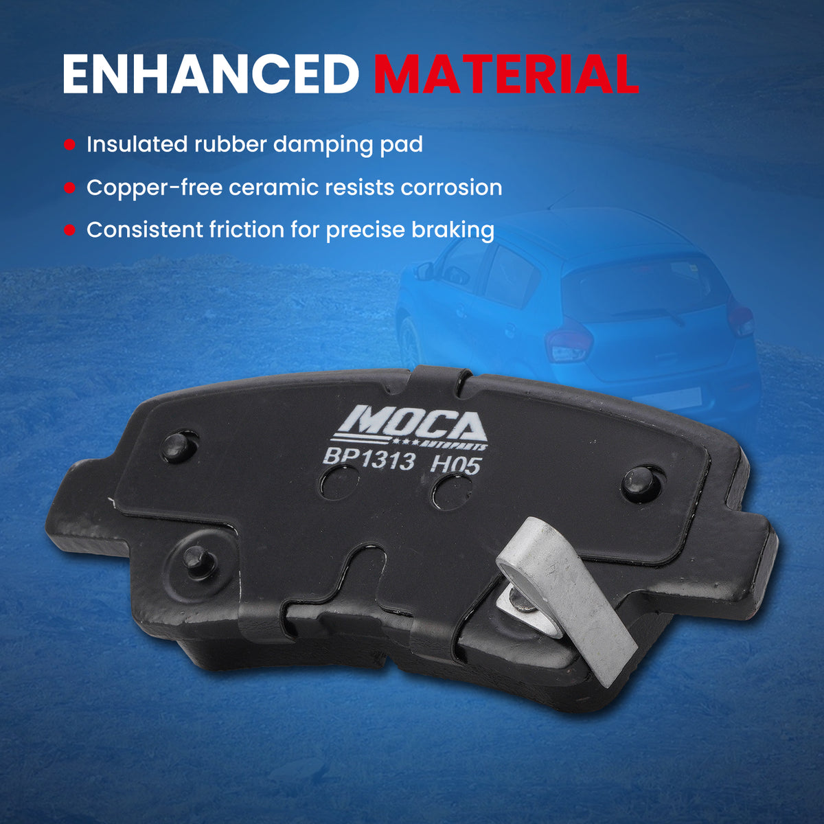 MOCA Disc Brake Pads - BP1313