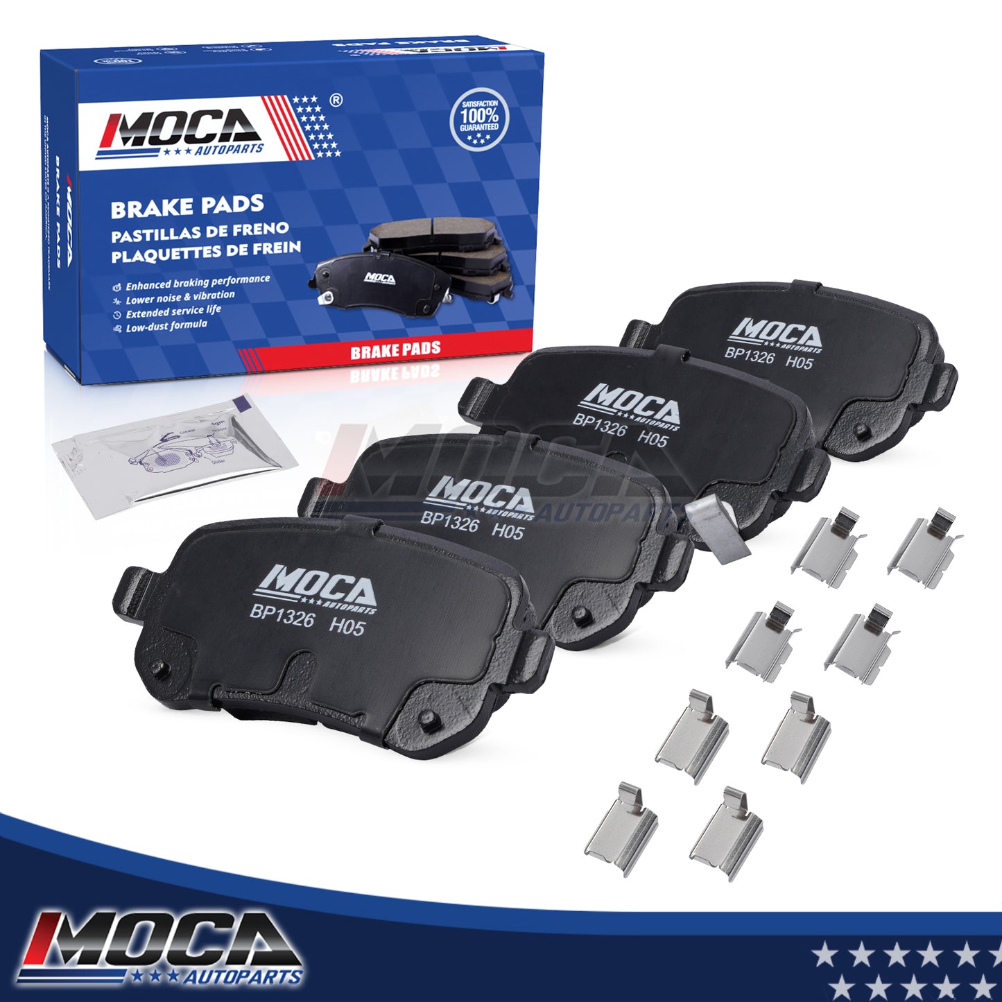 MOCA Disc Brake Pads - BP1326