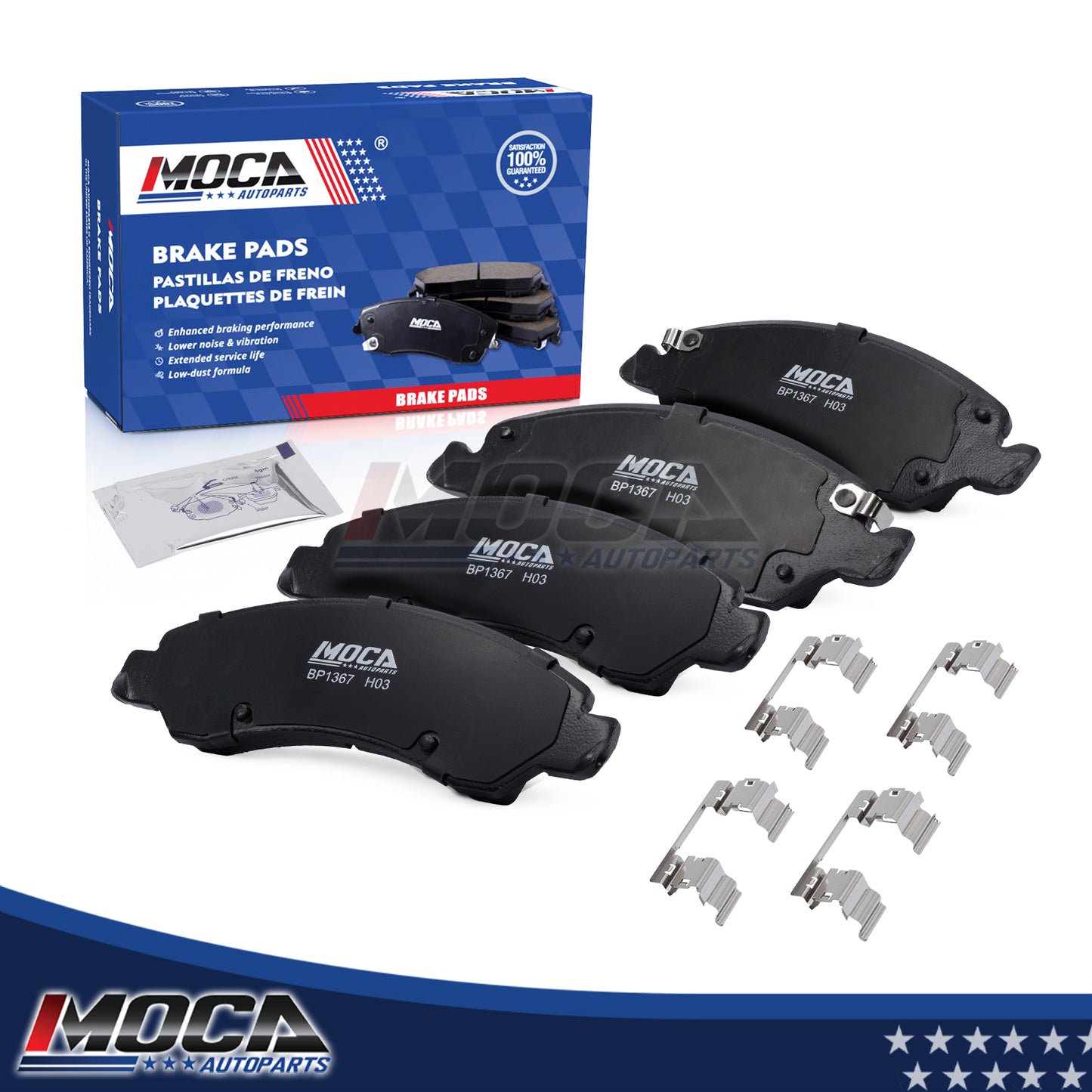 MOCA Disc Brake Pads - BP1367