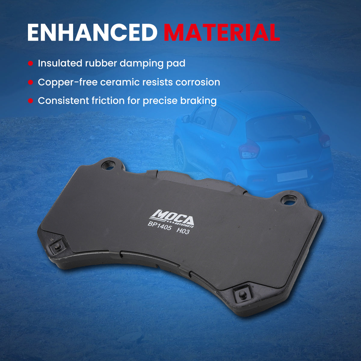 MOCA Disc Brake Pads - BP1405