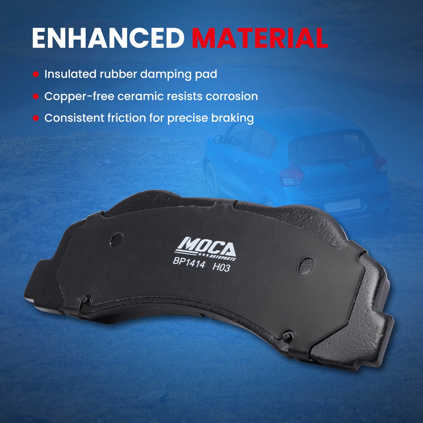 MOCA Disc Brake Pads - BP1414
