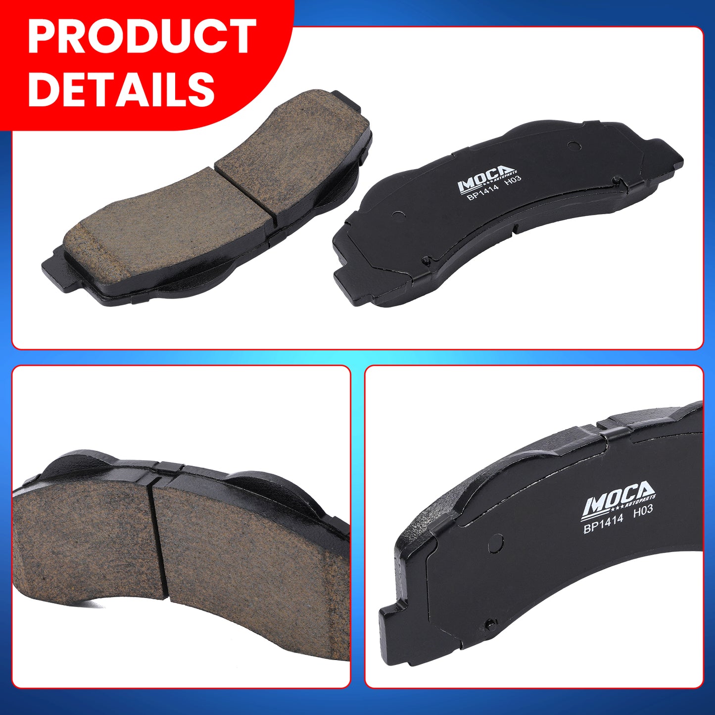 MOCA Disc Brake Pads - BP1414