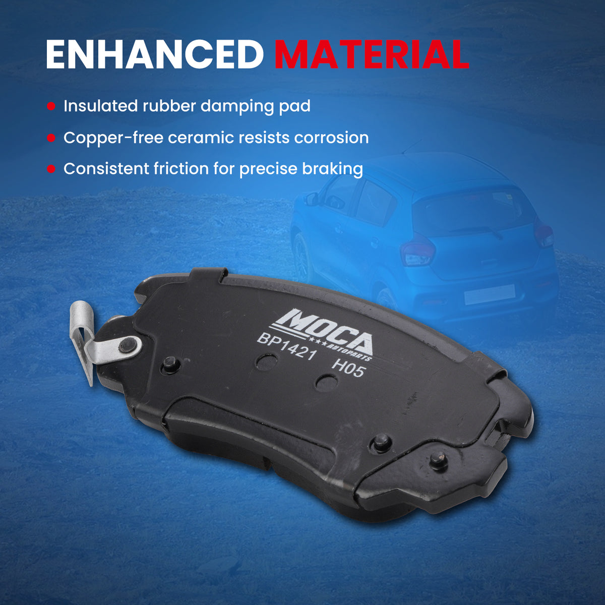 MOCA Disc Brake Pads - BP1421