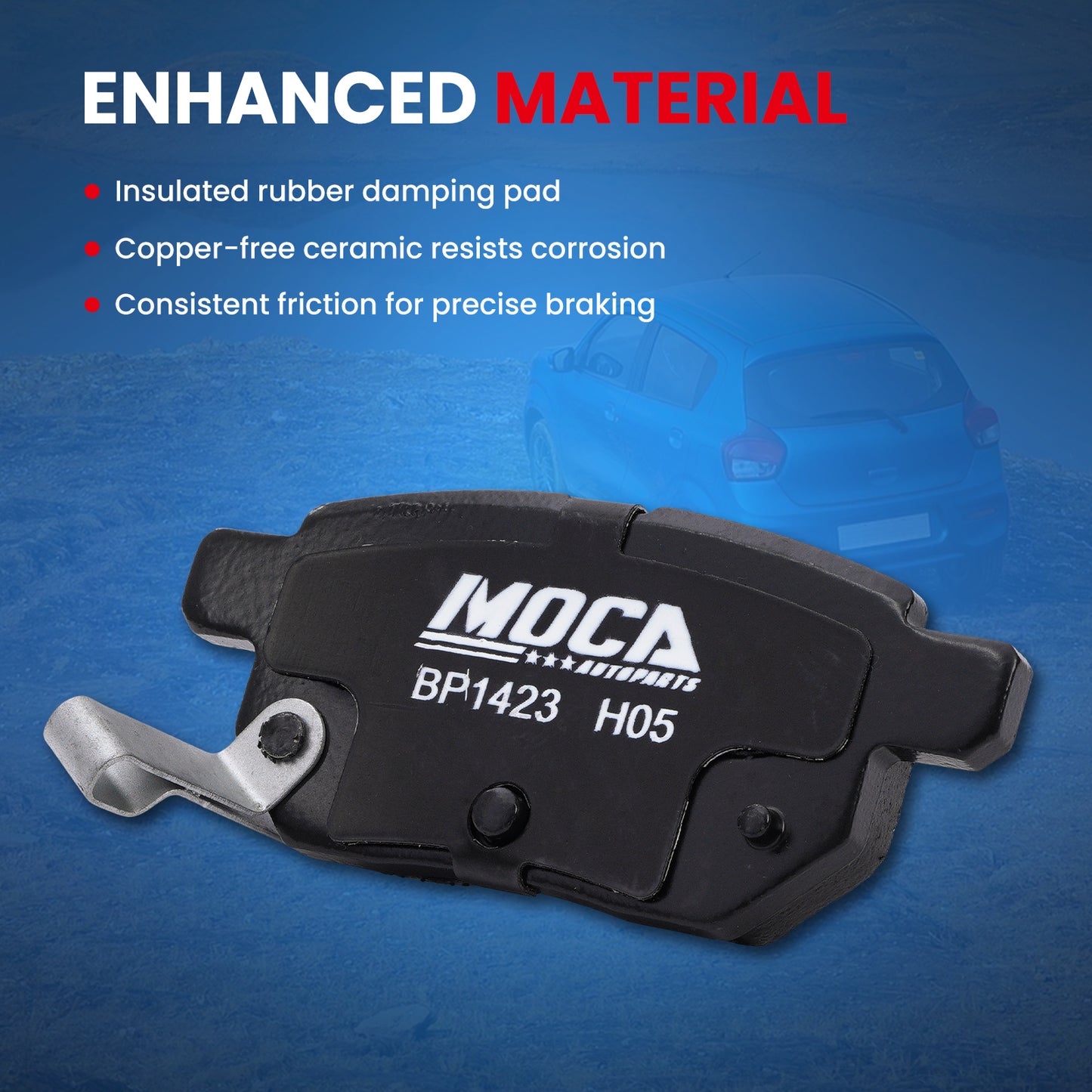 MOCA Disc Brake Pads - BP1423