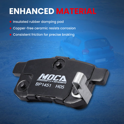 MOCA Disc Brake Pads - BP1451