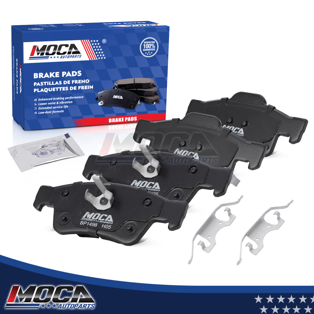 MOCA Disc Brake Pads - BP1498