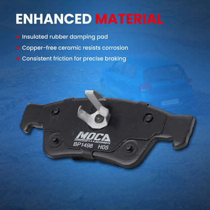 MOCA Disc Brake Pads - BP1498