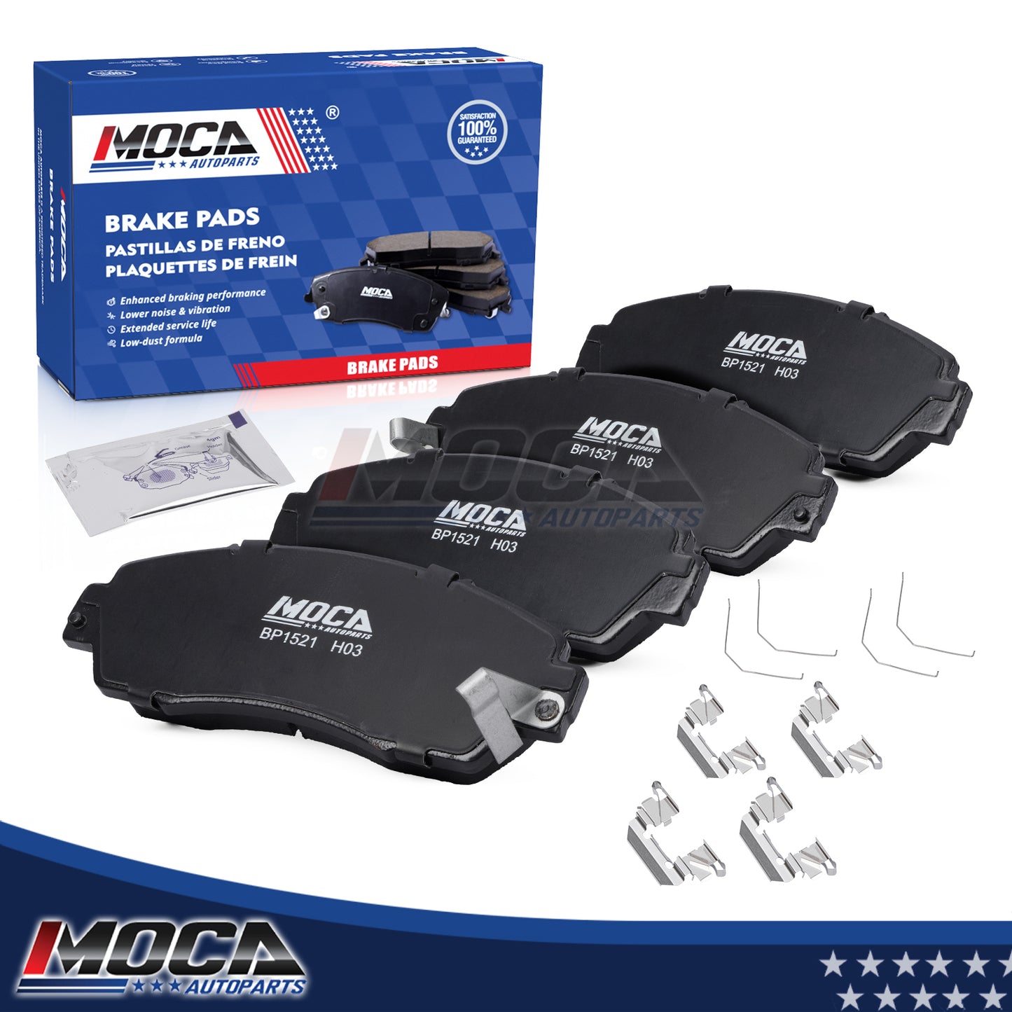 MOCA Disc Brake Pads - BP1521
