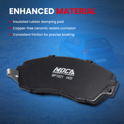 MOCA Disc Brake Pads - BP1521