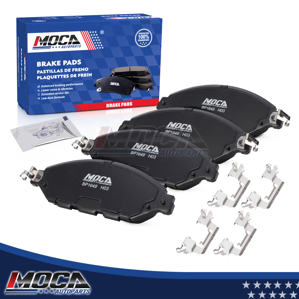 MOCA Disc Brake Pads - BP1649