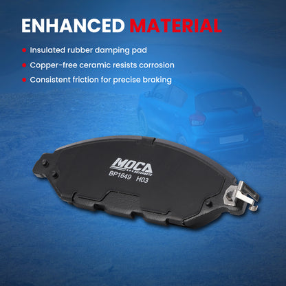 MOCA Disc Brake Pads - BP1649