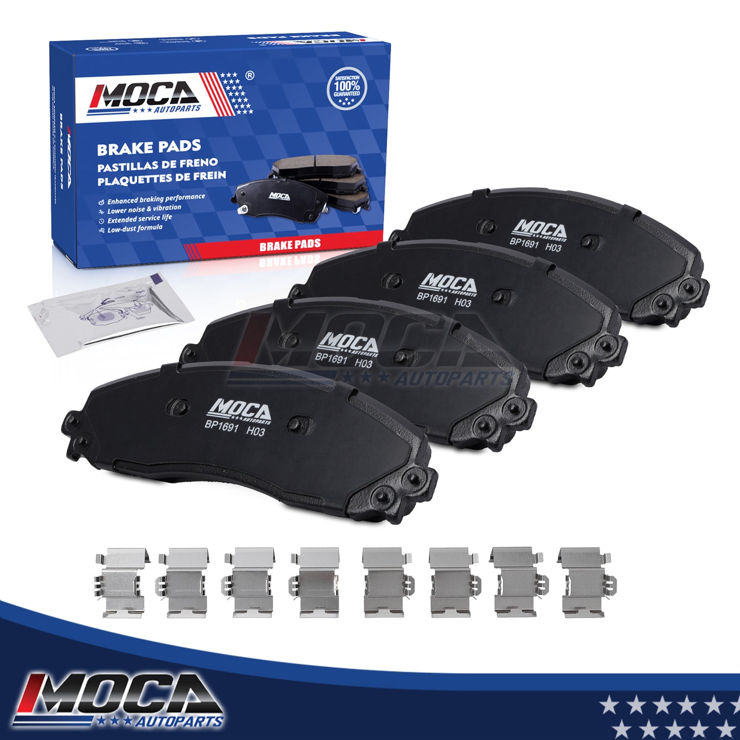 MOCA Disc Brake Pads - BP1691