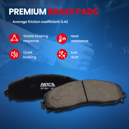 MOCA Disc Brake Pads - BP1691