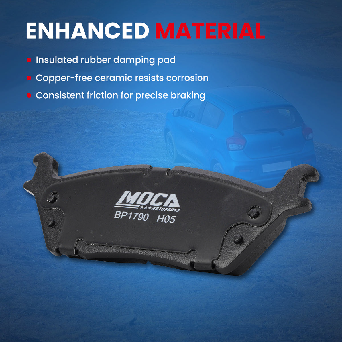 MOCA Disc Brake Pads - BP1790