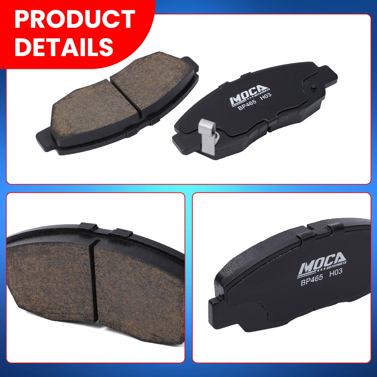 MOCA Disc Brake Pads - BP465