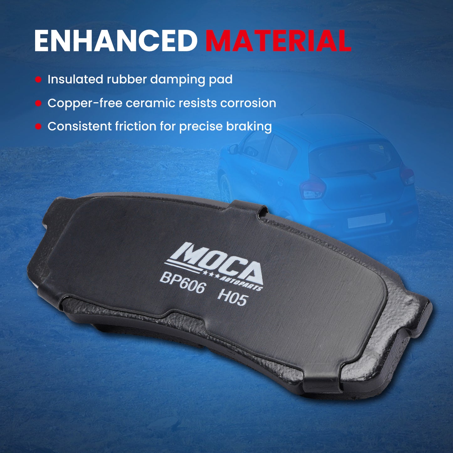 MOCA Disc Brake Pads - BP606