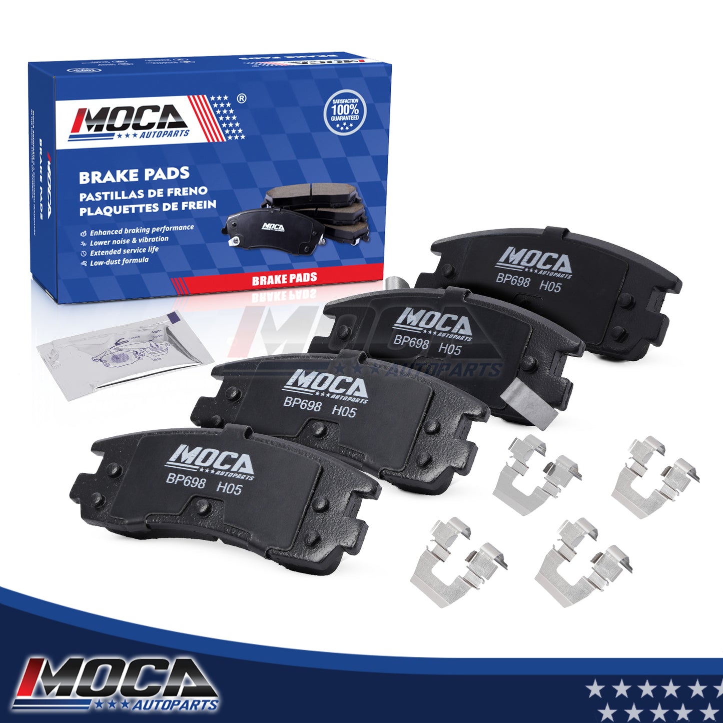 MOCA Disc Brake Pads - BP698