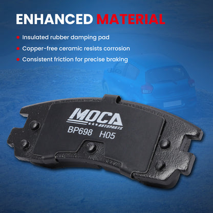 MOCA Disc Brake Pads - BP698