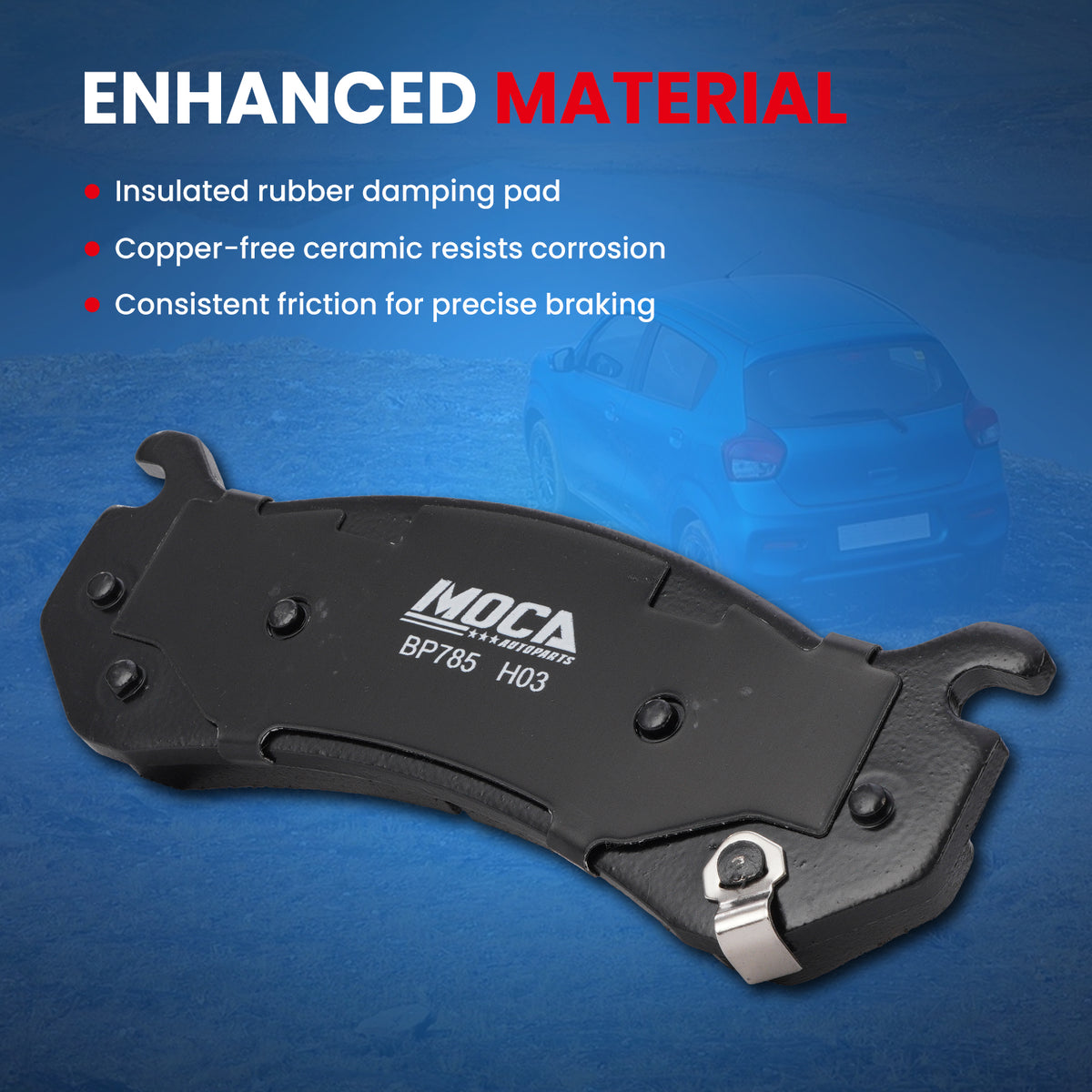 MOCA Disc Brake Pads - BP785