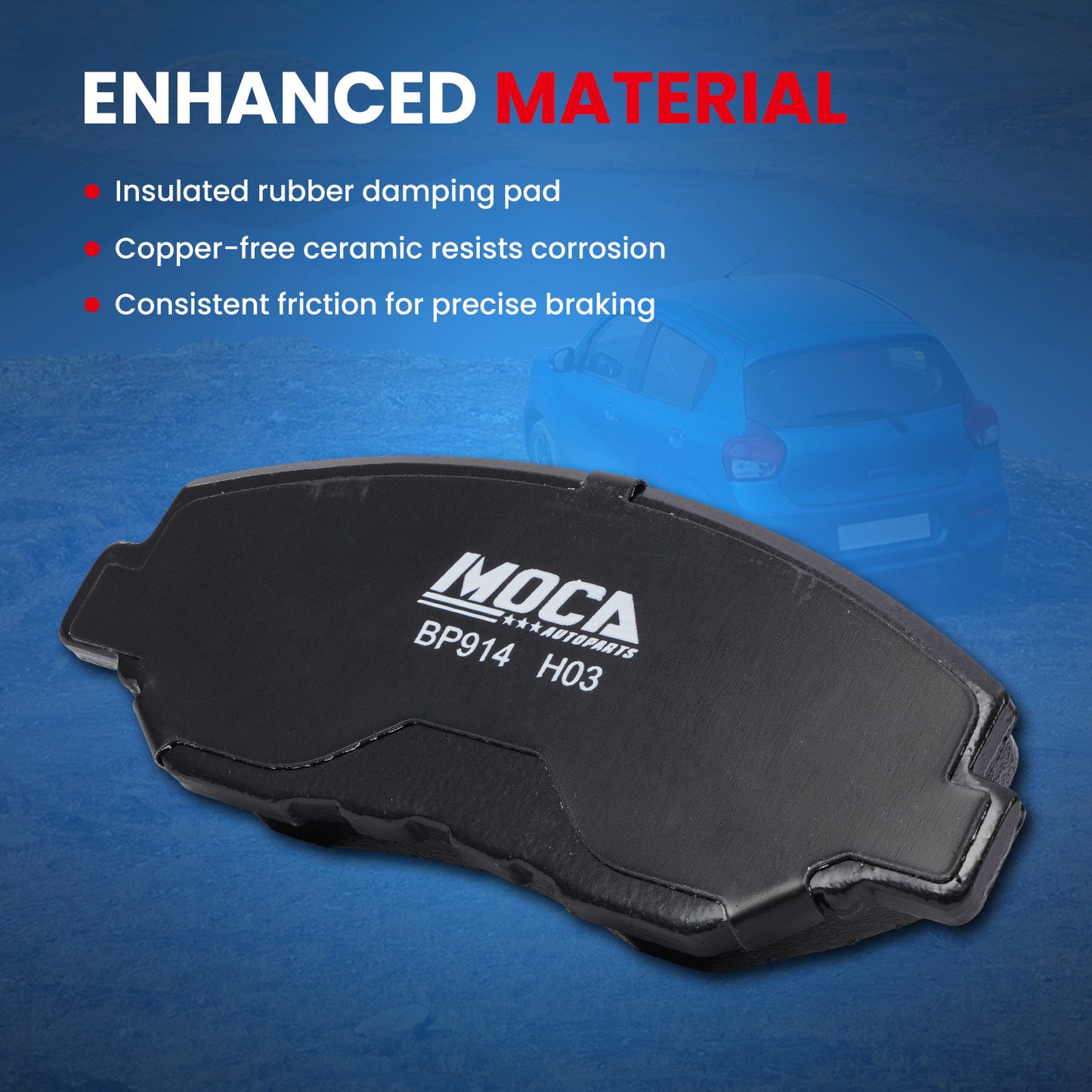 MOCA Disc Brake Pads - BP914