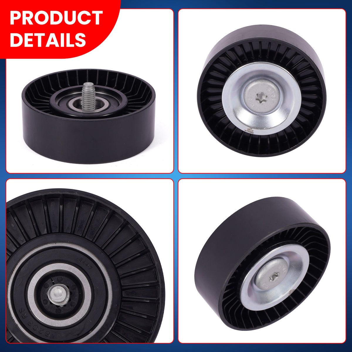 MOCA Accessory Drive Belt Idler Pulley - BT490