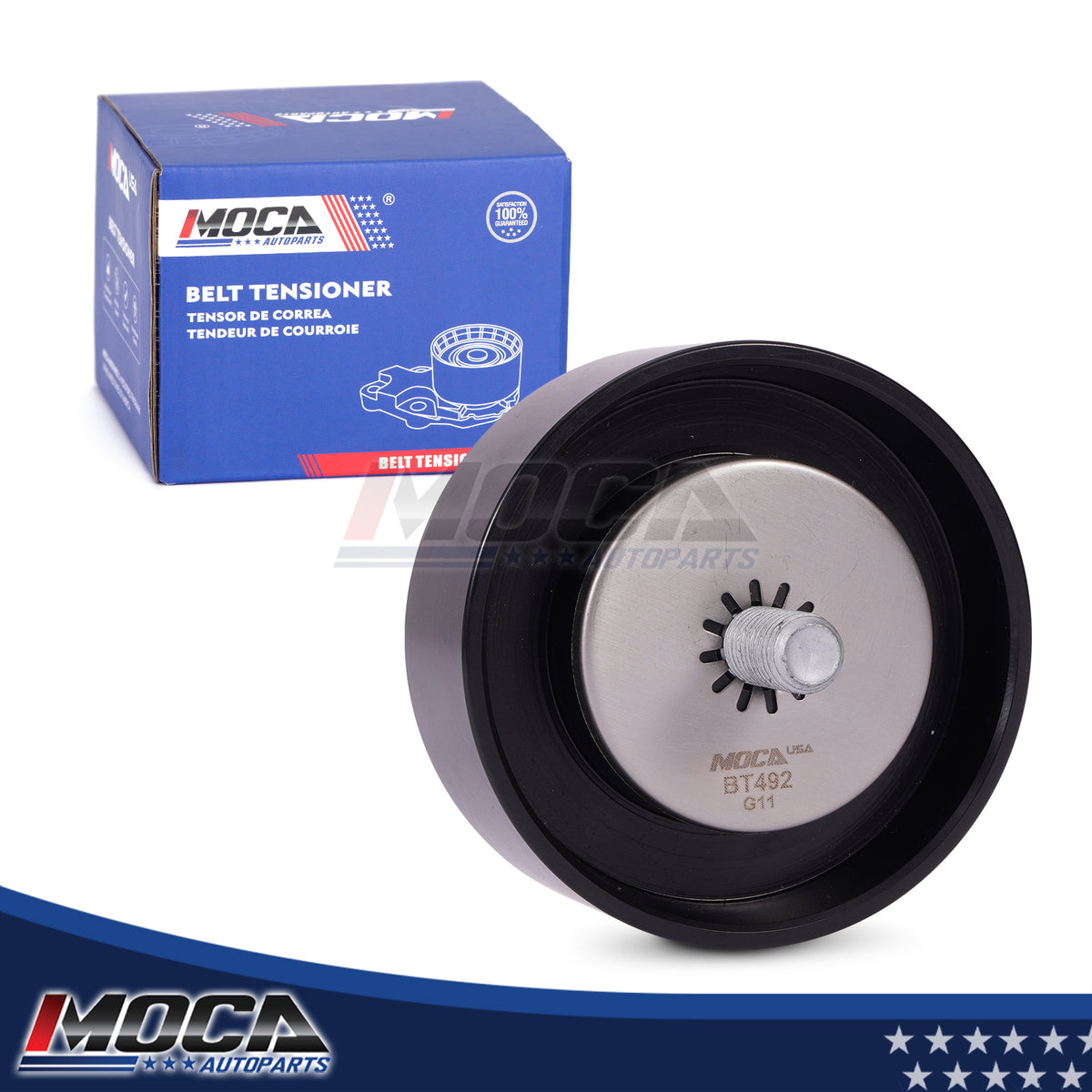 MOCA Accessory Drive Belt Idler Pulley - BT492