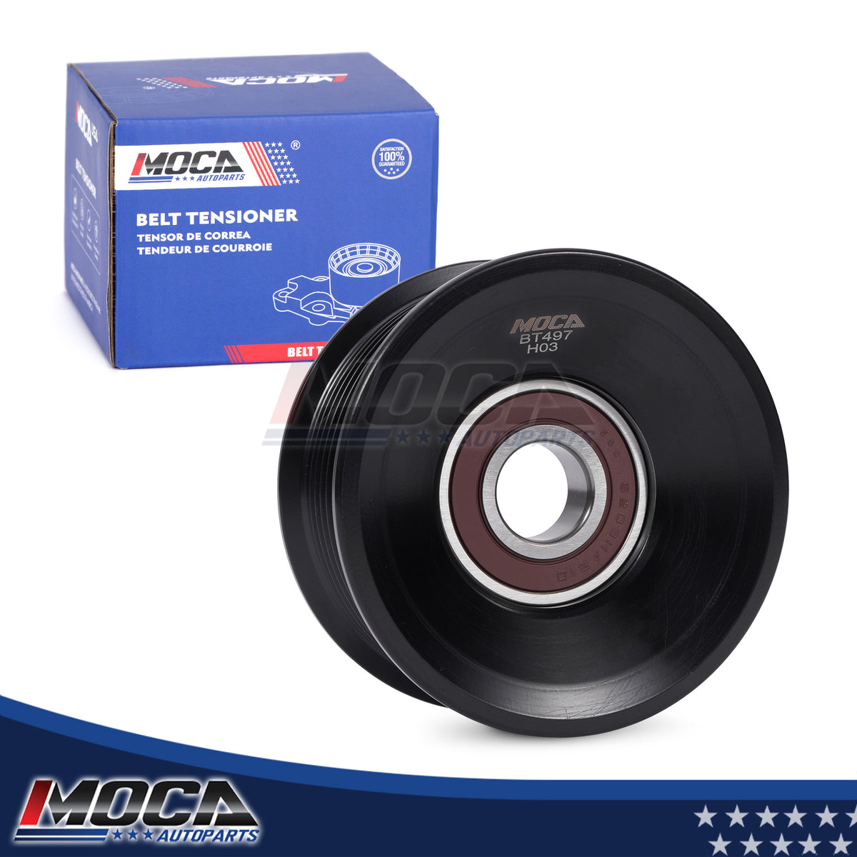 MOCA Accessory Drive Belt Idler Pulley - BT497