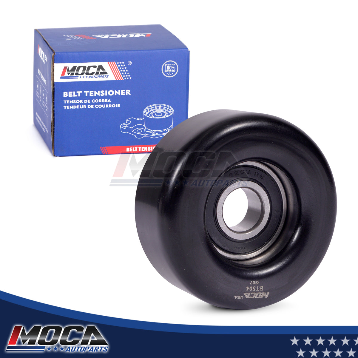 MOCA Accessory Drive Belt Idler Pulley - BT504