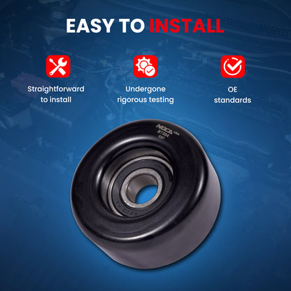 MOCA Accessory Drive Belt Idler Pulley - BT504