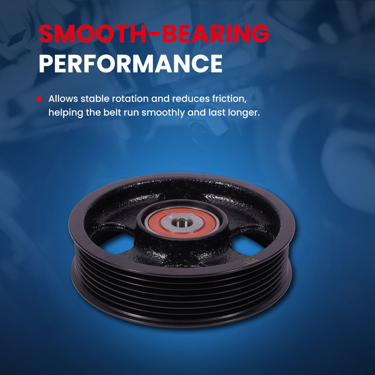 MOCA Accessory Drive Belt Idler Pulley - BT511