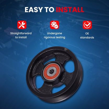 MOCA Accessory Drive Belt Idler Pulley - BT511