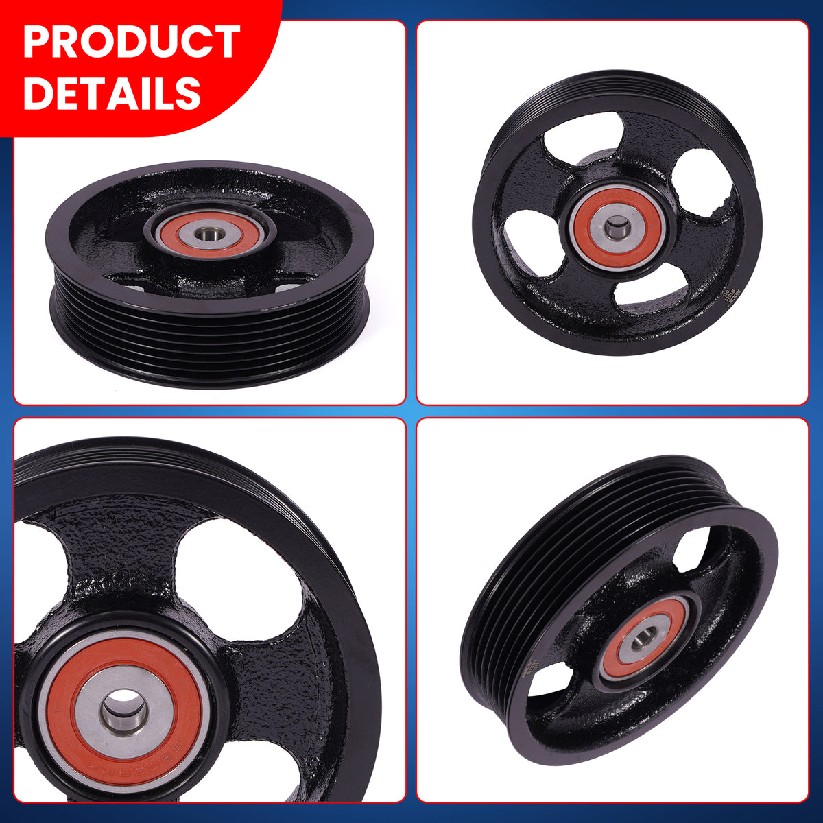 MOCA Accessory Drive Belt Idler Pulley - BT511